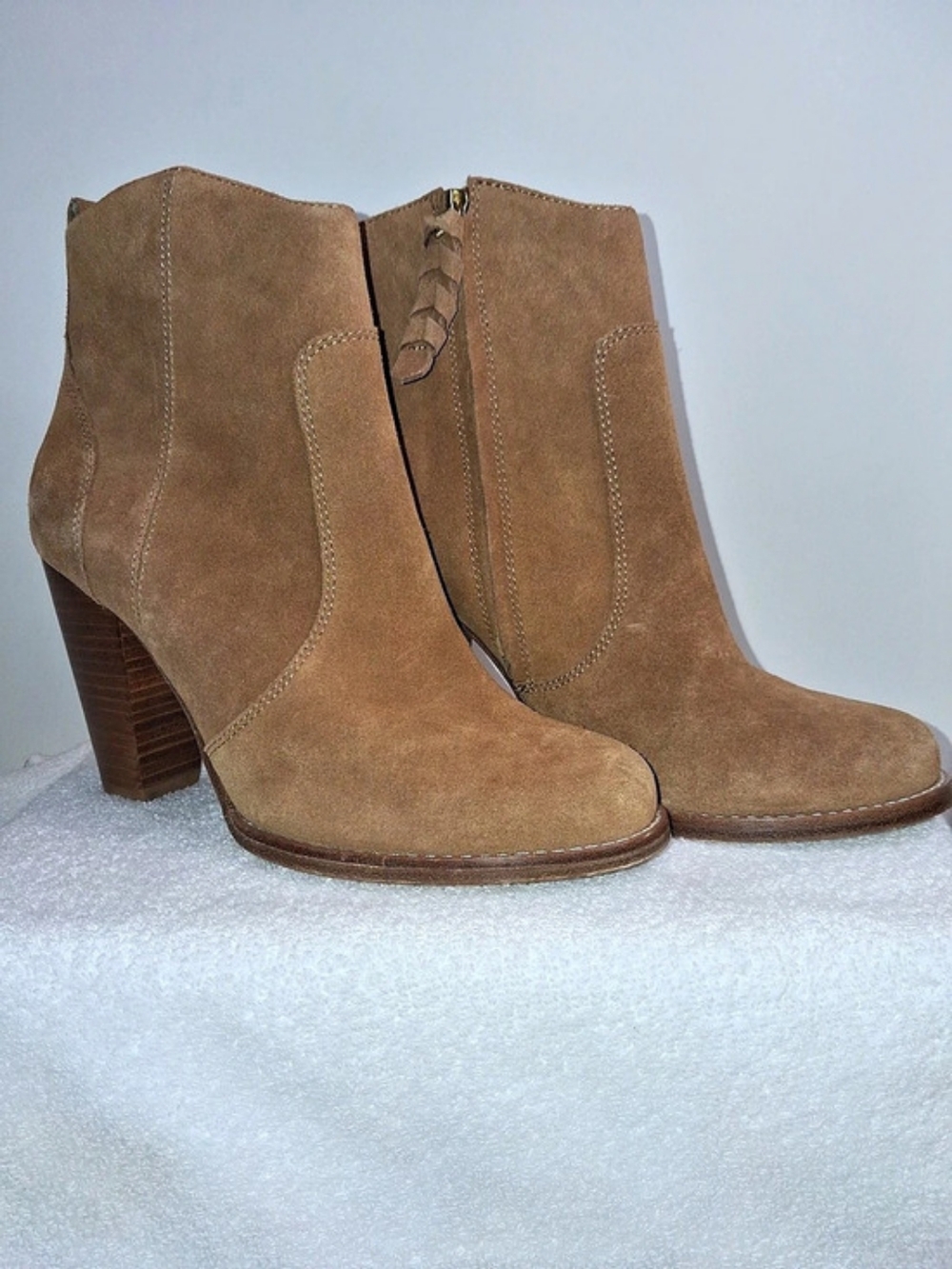 Joie Suede Ankle Boots Brown EU 38